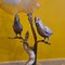 Lampada da tavolo con uccelli in stile Maison Jansen, anni '60, Immagine 3
