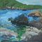 Jackson, Fosca, Costa Brava, A Rocky Bay, 2010, Oil on Board 1