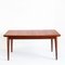 Vintage Scandinavian Dining Table with Two Teak Extensions, France, 1960s 2