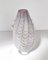 Fliederfarbene Vintage Vase aus transparentem Muranoglas von Alberto Donà, Italien, 1940er 15