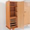 Mid-Century Schrank aus Holz mit Intarsien und Messing-Shootern, Frankreich, 1960er 5