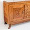 Vintage Art Deco Brutalist Oak Sideboard, France, 1950s 5