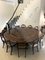 Large Vintage Mahogany Extending Dining Table, 1920 11