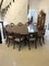Large Vintage Mahogany Extending Dining Table, 1920 2