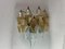 Murano Glass Polygon Sconces, 1970s, Set of 2, Image 4