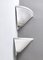 Appliques d'Angle Egisto Postmodernes par Angelo Mangiarotti pour Artemide, 1980s, Set de 2 5