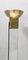 Postmodern Glass, Brass and Varnished Metal Floor Lamp, Italy, 1980s, Image 7