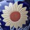 Vase aus Emaille mit Sonnenblumen, 1970er 5
