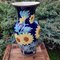 Vase aus Emaille mit Sonnenblumen, 1970er 1