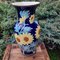 Vase in Enamel with Sunflowers, 1970s, Image 1