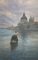 Alberto Prosdocimi, Veduta della Madonna della Salute a Venezia, Acquarello, Con cornice, Immagine 2