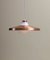 Vintage Copper-Colored Ceiling Lamp, Image 4