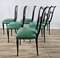 Dining Chairs in the style of Paolo Buffa, Italy, 1950s, Set of 6 4