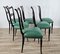 Esszimmerstühle im Stil von Paolo Buffa, Italien, 1950er, 6er Set 2