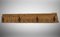 Antiker handgeschnitzter Wandgarderobe aus Holz, 1890er 7