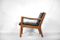 Fauteuil Senator en Cuir par Ole Wanscher for Cado, Danemark, 1950s 3