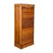 Antique French Wooden Cabinet with Barrel Door, Image 1