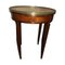Antique Walnut Bronze and Marble Auxiliar Table, Image 1