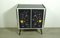 Vintage Sideboard in Dark Grey and White, 1950s 1