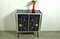 Vintage Sideboard in Dark Grey and White, 1950s 2