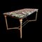 French Brass and Marble Coffee Table 2