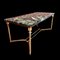 French Brass and Marble Coffee Table, Image 2