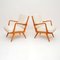 Cherrywood Armchairs by Wilhelm Knoll, 1960s, Set of 2, Image 4