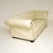 Canapé Chesterfield Style Victorien en Cuir, 1970s 3