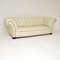Victorian Style Chesterfield Sofa in Leather, 1970s 1
