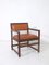 Small Leather Dining Chairs by Edward Wormley, Set of 2 5