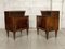 Bedside Tables in Mahogany Wood, 1950s, Set of 2 1