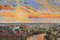 Jackson, Richmond Terrace, December Sunset, 20th Century, Oil on Board, Framed 2