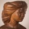 Desnudo femenino, años 70, madera tallada, Imagen 4