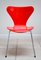 Series 7 Model 3107 Stackable Chairs by Arne Jacobsen for Fritz Hansen, 1990s, Set of 8 3