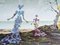 Lucien Coutaud, Due donne surrealiste in un paesaggio, XX secolo, Guazzo, Incorniciato, Immagine 2