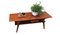 Danish Coffee Table in Teak with Newspaper Shelf, 1960s 10