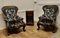 Large Franco Chinese Carved Salon Chairs, Set of 2 14