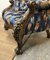 Large Franco Chinese Carved Salon Chairs, Set of 2, Image 2