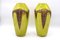 Art Deco Ovoid Vases by F-T Legras, 1920s, Set of 2, Image 1