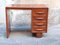 Desk in Fir & Walnut, 1950s 2