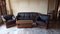 Living Room Set in Leather, 1970s, Set of 4 1
