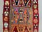 Vintage Turkish Mini Kilim Wool Rug 2