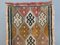 Vintage Turkish Mini Wool Kilim Rug, Image 3