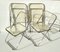 Plia Chairs by Piretti for Anonima Castelli, 1967, Set of 4 2