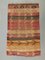 Small Vintage Turkish Wool Kilim Rug 1