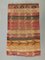 Small Vintage Turkish Wool Kilim Rug, Image 1