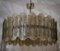 Mid-Century Kronleuchter aus Murano Kunstglas & Messing, 2000 6