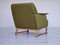 Dänischer Vintage Sessel aus Wolle & Eiche, 1970er 15