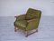 Vintage Danish Lounge Chair in Wool and Oak, 1970s 16