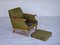 Dänischer Vintage Sessel aus Wolle & Eiche, 1970er 20